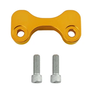 1'' Handlebar Pull Back Plate For Harley Dyna Street Bob 99-17 Softail 2000-2024 - Foto 1 di 10