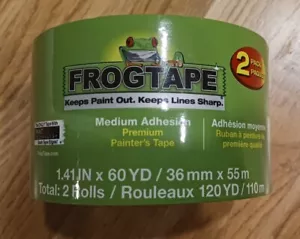 FrogTape 1.41 in. x 60 yd. Green Multi-Surface Painter's Tape, 2 Pack - Picture 1 of 2