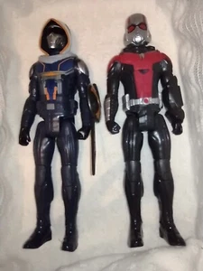2 Marvel Avengers Titan Heroes 12" Ant-Man/Black Widow Action Figure 2018 Hasbro - Picture 1 of 9