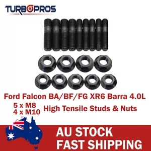 Kit de pernos turbo de alta resistencia para Ford Falcon XR6 BA / BF / FG Barra - Imagen 1 de 5