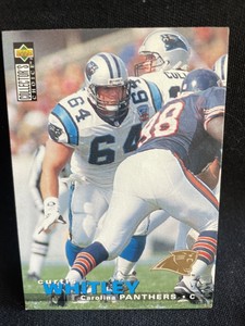 GO PANTHERS! 1995 Upper Deck Collector's Choice Update Curtis Whitley #U214