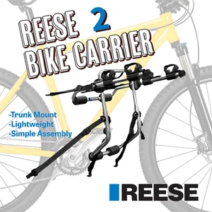 Reese 2 Bike Rack Trunk Mount Car Hatchback SUV Bicycle Carrier - Bild 1 von 9