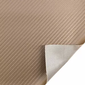 Spradling Boat Knit Back Vinyl 203070 | Carbon Fiber Beige 54 Inch (YD) - Picture 1 of 3