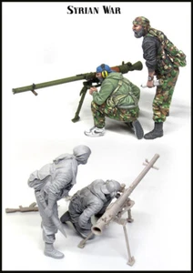 Evolution Miniatures 35167, guerra siria (2 fig. + arma), ESCALA 1:35 - Imagen 1 de 1