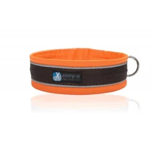 AnnyX Steckhalsband Protect leuchtorange/braun Hundehalsband Anny X Halsband - Bild 1 von 3