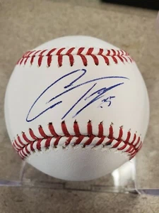 Gleyber Torres Signed Auto OMLB NY Yankees BASEBALL JSA - Picture 1 of 3