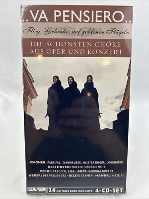 VA PENSIERO-Choruses from Operas & Concerts (4-disc CD Set, 2005) NIB NEW SEALED - Image 1 of 3