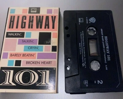 RARE Cassette Highway 101 Walkin', Talkin', Cryin', Barely Beatin' Broken Heart - Image 1 of 4