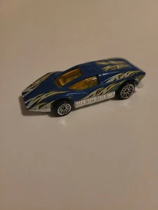 Mattel Hot Wheels Silver Bullet #9 - Year 1974 - Thailand speed racer blue white - Picture 1 of 5