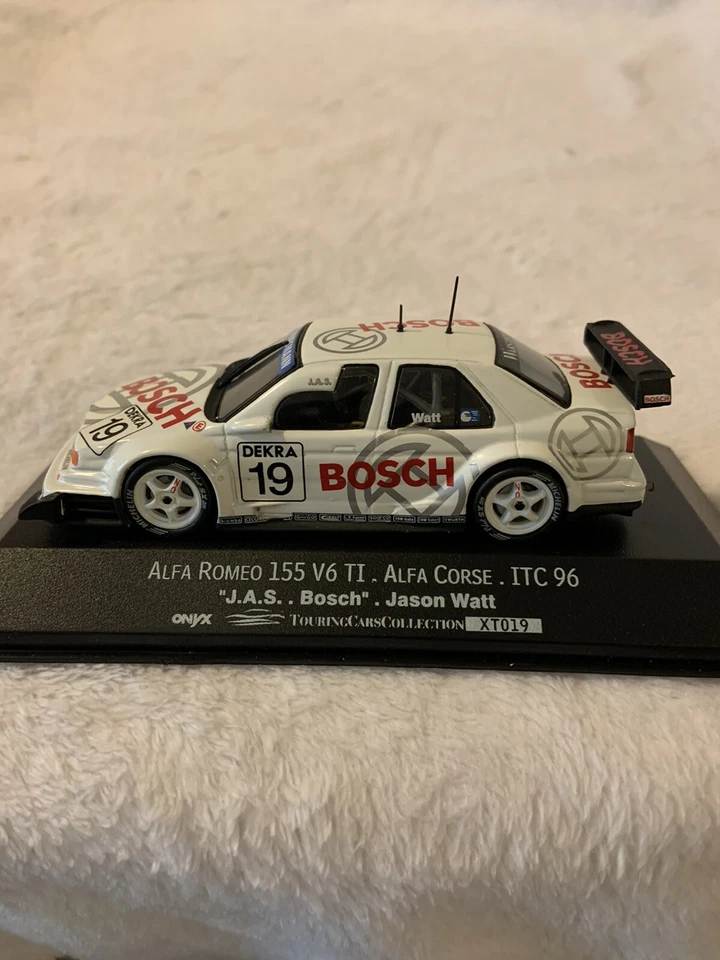 1/43 ONYX IXO Alfa Romeo 155 V6 TI 1996 ITC Series JAS Bosch XT019 CS2144