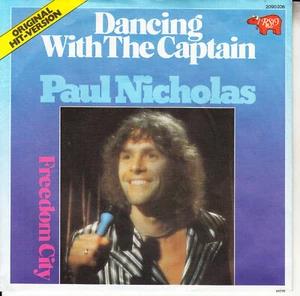 PAUL NICHOLAS Dancing With The Captain PICTURE SLEEVE 7" 45 rpm vinyl record NEW - Picture 1 of 2