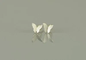 925 Sterling Silver Butterfly Earrings - Picture 1 of 3