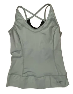 ARC’TERYX shirt womens SMALL sleeveless green workout fitness - Picture 1 of 6