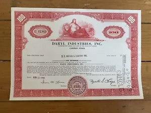 DECO = DARYL INDUSTRIES (USA) (O) - Bild 1 von 1