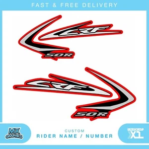 Fits Honda CRF 50R OME  . Custom MX Vinyl graphics, Decal Sticker Kit - Picture 1 of 1