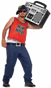 Hip Hop Rap Star HomeBoy Adult Costume Music Celebrity Rapper 90s Mens Standard - Picture 1 of 1