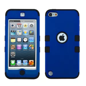 iPod Touch 5th & 6th & 7th Generation - Hard & Soft Silicone Hybrid Case Cover - Picture 1 of 26