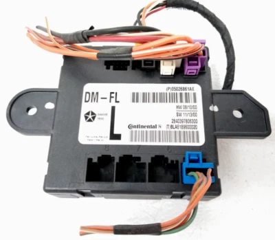 05026861AE Dodge 2012 2013 Grand Caravan módulo de puerta de conductor Chrysler Town U14 Foto 1 de 4