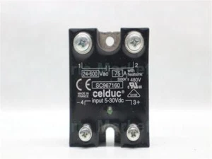 Celduc SC967160 Relè Stato Solido Garanzia 30 Giorni Spedizione Celere - Foto 1 di 3