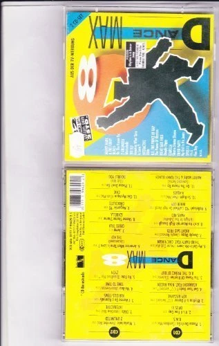 Dance Max 8 (Maxis, 1992) Opus III, Adamski, KLF, B.G.the Prince of Rap.. [2 CD] - Bild 1 von 1