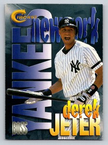 1997 Circa Boss #8 Derek Jeter