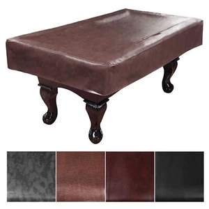 Heavy Duty Leatherette Billiard Pool Table Covers 7'/8'/9' Waterproof Tearproof - Picture 1 of 27