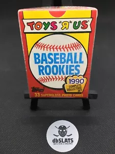 1990 Topps Toys R Us Baseball Rookies Supergloss Factory Sealed Set - Picture 1 of 2