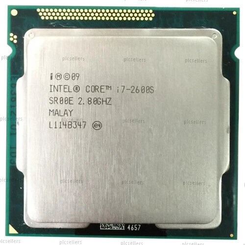 Intel Core i7-2600S LGA1155 CPU Processor 2.80GHz Quad-Core SR00E 65W - Image 1 of 1