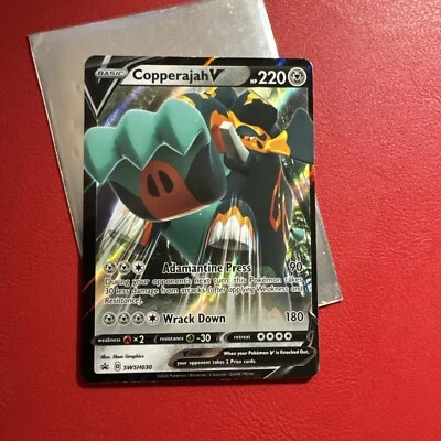 Copperajah V - SWSH030 - Pokemon Promo Sword & Shield Ultra Rare Holo Card NM - Image 1 of 2