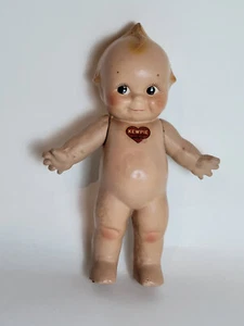 Antique Composition 1920s Rose O'Neill Wings Kewpie Doll 11 Inch Heart Label - Picture 1 of 8