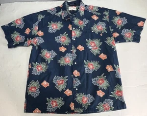 Camisa Tommy Hilfiger Para Hombre Hawaiana Abotonada 100% Algodón Talla XL - Imagen 1 de 5
