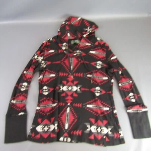 Pullover con Capucha Estampado Azteca Lauren Active Ralph Lauren Manga Larga L Acanalado - Imagen 1 de 7