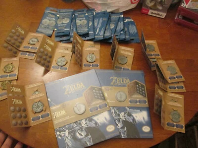 MONEDAS SALVAJES LA LEYENDA DE ZELDA ALIENTO COMPLETA TU COLECCIÓN SERIE NINTENDO Foto 1 de 4