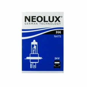 10 x Neolux 24V H4 75/70W P43t N475 3 PIn Lorry Headlight Bulbs Inc Vat - Picture 1 of 6