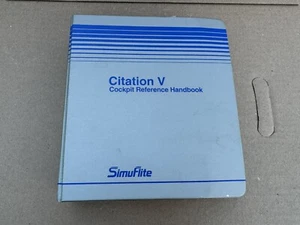 Citation V Cockpit Reference Handbook - Foto 1 di 4