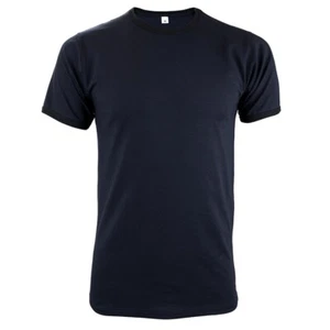 Original Dutch Army T-Shirt - Navy Blue- 100% Cotton Unissued Brand New Surplus - Picture 1 of 4