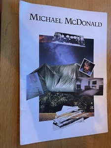 Michael McDonald Programme 1987 - Picture 1 of 1