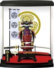Samurai Figure / Doll: Armor Series Tokugawa Ieyasu With Small Katana And Flag