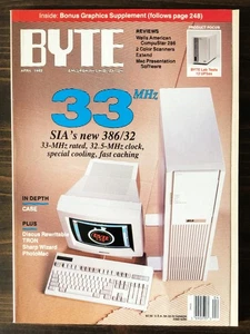 Revista Byte Abril 1989 - Imagen 1 de 4