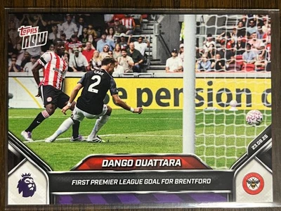 2025-26 Premier League Topps NOW #9 Dango Ouattara Brentford - Image 1 of 2