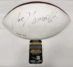 Joe Namath Signed Autographed Official Wilson Duke Panel Football JETS JSA COA - Picture 1 of 4