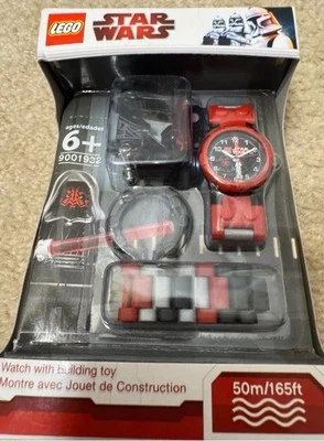 BRAND NEW LEGO STAR WARS WATCH (9001932) Darth Maul Watch+MINIFIGURE+Lightsaber - Image 1 of 4