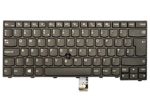 Lenovo ThinkPad T440 T450 T460 ISO UK Layout Keyboard 04Y0891 (Faulty Fn Key) - Picture 1 of 2