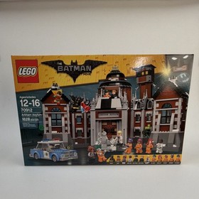 LEGO Arkham Asylum The Batman Movie 70912 1628 Pieces 12-16 Box Batman Joker