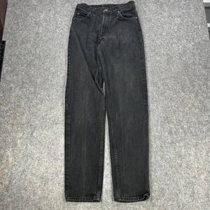 Vintage Levis 550 Jeans Mens 30x34 Black Relaxed Tapered Orange Tab Made USA 90s - Picture 1 of 11