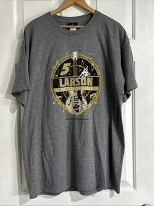 NWT Kyle Larson 2025 HendrickCars #5 / Zac Brown Band T-Shirt Gray Size XL - Picture 1 of 3