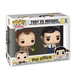 Funko Pop! The Office Toby vs Michael 2-Pack New - Picture 1 of 2