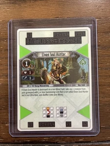 Elven Soul Hunter Eye of Judgment EOJ #160 PS3 Set 2 (Used) Mint - Picture 1 of 2