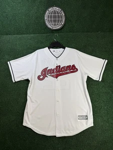 Majestic Jason Kipnis Cleveland Indians Cool Base Jersey Talla L NUEVO SIN ETIQUETAS DEFECTUOSO - Imagen 1 de 9