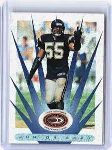 1999 Donruss Preferred QBC #75 Junior Seau Silver Power #'d /300 - Bild 1 von 2